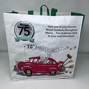 Reny’s A Maine Adventure  Earthwise 75th Anniversary Shopping Tote Bag